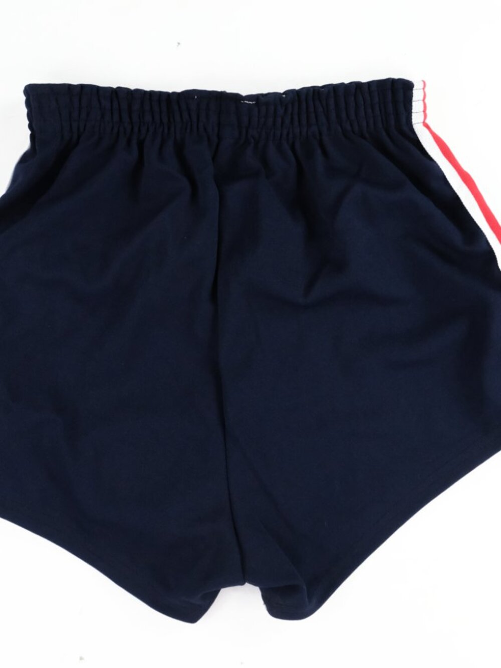 Vintage 1970's Workout Shorts Merrygarden Adult 32/34  RED WHITE BLUE 2.5" in